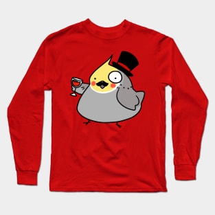 Dapper Cockatiel Long Sleeve T-Shirt